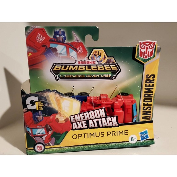 Transformers Toys Cyberverse Action Attackers Scout Class Optimus Prime Figura De Acción